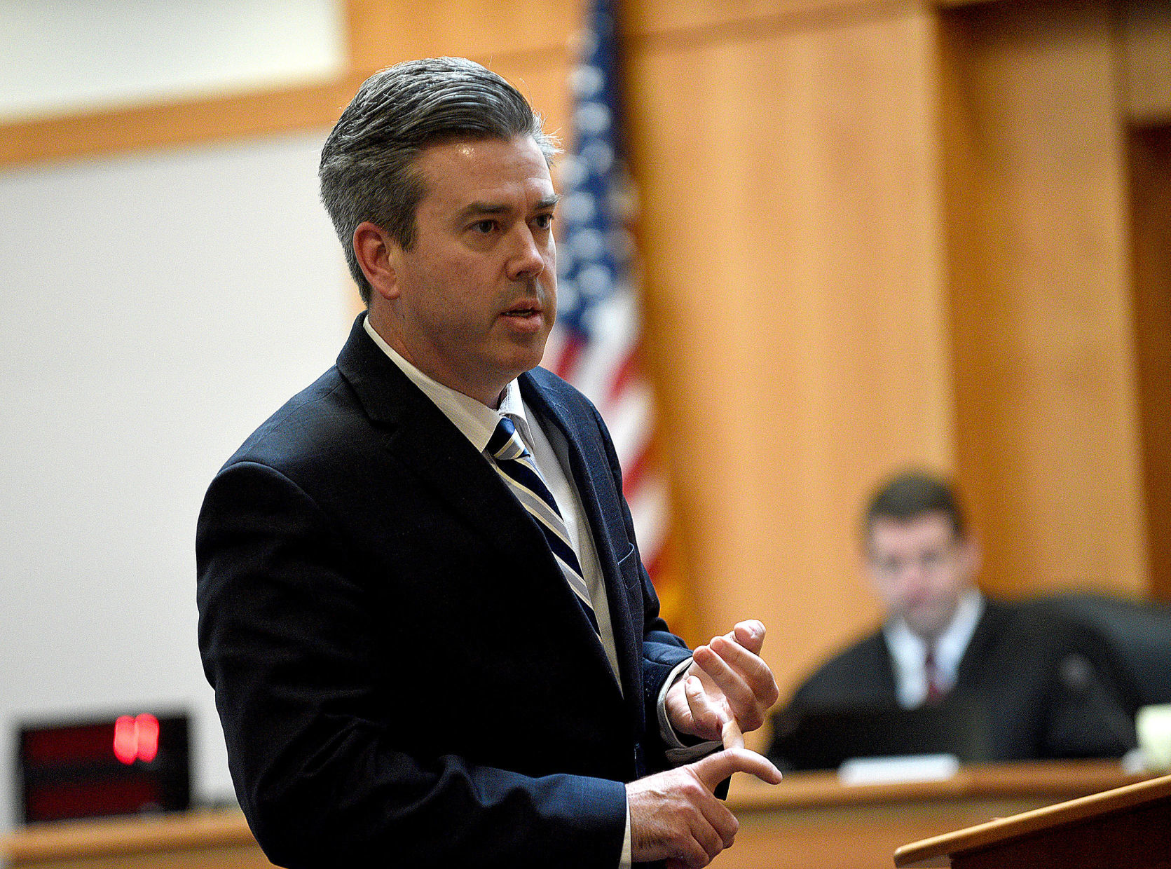 Brandon Griffin on trial